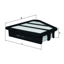 Mahle légszűrő LX 3778 autóalkatrész