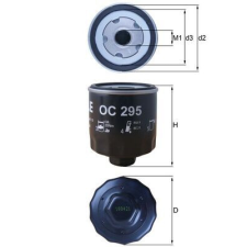 Mahle olajszűrő MAHLE OC 295 autóalkatrész