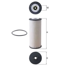 Mahle olajszűrő OX 1236D autóalkatrész