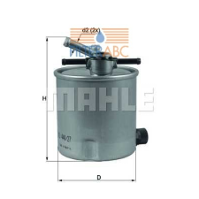 MAHLE ORIGINAL (KNECHT) MAHLE ORIGINAL KL440/27 üzemanyagszűrő üzemanyagszűrő