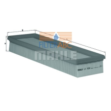 MAHLE ORIGINAL (KNECHT) MAHLE ORIGINAL LX1634 levegőszűrő levegőszűrő