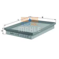 MAHLE ORIGINAL (KNECHT) MAHLE ORIGINAL LX887 levegőszűrő levegőszűrő