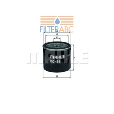 MAHLE ORIGINAL (KNECHT) MAHLE ORIGINAL OC458 olajszűrő olajszűrő