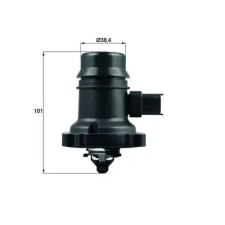Mahle termosztát, hűtőfolyadék TM 37 80 autóalkatrész