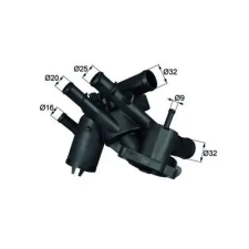 Mahle termosztát, hűtőfolyadék TM 4 109 autóalkatrész
