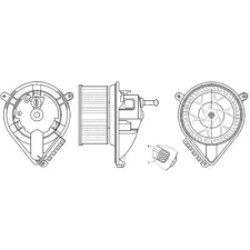 Mahle Utastér-ventilátor AB 271 000S autóalkatrész