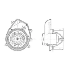 Mahle Utastér-ventilátor AB 54 000P autóalkatrész