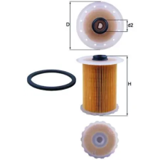 Mahle Üzemanyagszűrő KX 183D autóalkatrész