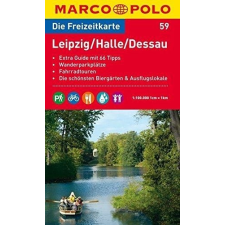 MAIRDUMONT 59. Leipzig / Halle / Dessau turista térkép Marco Polo 2011 1 : 100 000 térkép