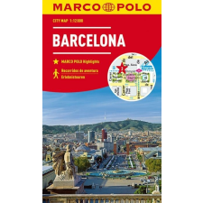 MAIRDUMONT Barcelona térkép Marco Polo vízálló 2018 1:12 000 térkép