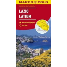 MAIRDUMONT Lazio térkép Marco Polo 1:200 000 térkép