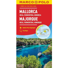 MAIRDUMONT Mallorca térkép Marco Polo 1:150 000 Ibiza térkép térkép