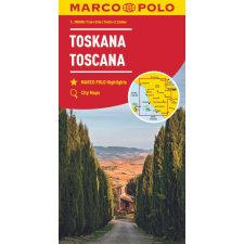 MAIRDUMONT Toszkána térkép Marco Polo 1:200 000 térkép