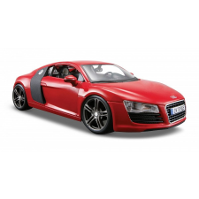 Maisto Audi R8 V10 PLUS autó fém modell piros (1:24) (31513) autópálya és játékautó