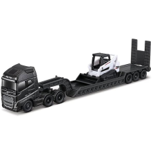 Maisto Mini munkagépek, Nagy traktor készlet, Volvo FH16, Bobcat T590 makett
