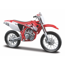 Maisto Yamaha YZ-450F Fém motor modell állvánnyal 1:18 (10139300/77050) autópálya és játékautó