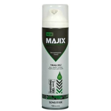  MAJIX borotvagél 200ml - Érzékeny borotvahab, borotvaszappan