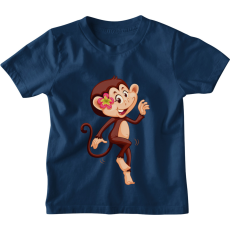  Majom Kislány - Gyerek Póló