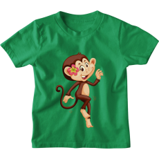  Majom Kislány - Gyerek Póló