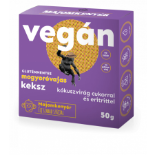Majomkenyér Majomkenyér mogyoróvajas vegán keksz 50 g reform élelmiszer