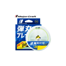 Major Craft DANGAN BRAID X4 150m #1.5 25lb Fluo Green horgászzsinór