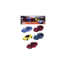Majorette 5 db-os kisautó ajándékszett - Olasz álomautók - Alfa Romeo (212053178SII) autópálya és játékautó