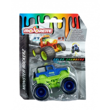 Majorette Monster Rockerz Színváltós autó - Jeep Wangler autópálya és játékautó