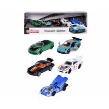 Majorette porsche járműkészlet 5 darabos autópálya és játékautó