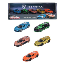 Majorette RIMAC Nevera Edition kisautók 5 db-os szett autópálya és játékautó