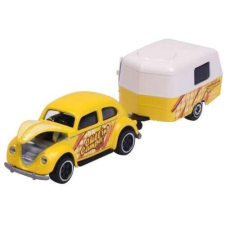 Majorette Volkswagen Trailer kisautó - Volkswagen Beetle autópálya és játékautó