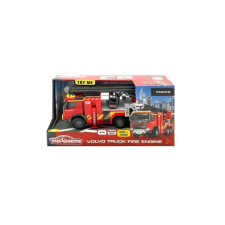Majorette : Volvo tűzoltó autó fénnyel és hanggal 19cm- Simba Toys autópálya és játékautó