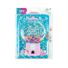 Make It Real , 3C4G Rágógumi csillámos zárható napló tollal kreatív és készségfejlesztő