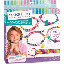 Make It Real Jó Hangulat Karkötő Készítő Szett (1316) kreatív és készségfejlesztő