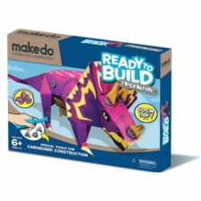Makedo Triceratops kartonépítő - Ready to Build Dinosaur kreatív és készségfejlesztő