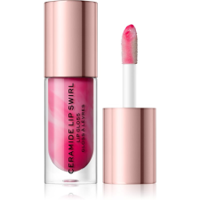 Makeup Revolution Ceramide Swirl hidratáló ajakfény árnyalat Sweet Soft Pink 4,5 ml rúzs, szájfény
