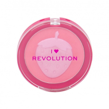 Makeup Revolution London I Heart Revolution Fruity Blusher pirosító 9,2 g nőknek Strawberry arcpirosító, bronzosító