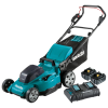 Makita DLM480CT2 2x18V Akkumulátoros fűnyíró + 2x 5.0Ah akku