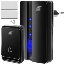 Malatec 23371 black wireless doorbell kaputelefon