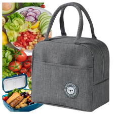 Malatec hőszigetelt uzsonnásdobozos termotáska 23 x 21 x 13 cm uzsonnás doboz