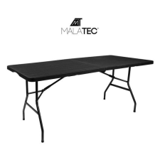 Malatec összecsukható, hordozható kerti asztal fekete 180 cm 5900779937765 kerti bútor