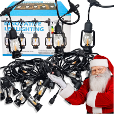 Malatec Vízálló RGB LED kerti lámpák, 10m kültéri világítás