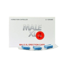 MALE XL ERECTION POTENCIANÖVELŐ KAPSZULA FÉRFIAKNAK - 6 DB potencianövelő