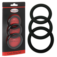 Malesation Malesation Cock Ring Set péniszgyűrű
