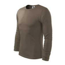 Malfini 119 Malfini Fit-T LS hosszú ujjú férfi póló army - M munkaruha