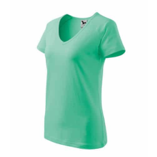 Malfini 128 Malfini Dream V nyakú női póló menta - 2XL