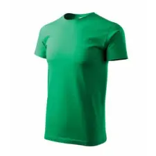 Malfini 129 Basic Férfi Póló fűzöld - 4XL munkaruha