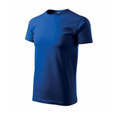 Malfini 129 Basic Férfi Póló Királykék - 4XL munkaruha