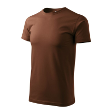 Malfini 129 Basic póló férfi csokoládébarna színben munkaruha