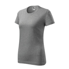 Malfini 133 Classic New női póló sötétszürke melírozott színben