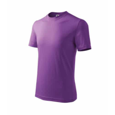 Malfini 138 Malfini Basic gyerek póló lila - 122 cm/6 éves munkaruha
